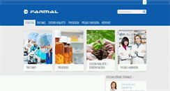 Desktop Screenshot of farmal.hr